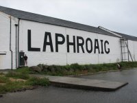 Scotland, September 2008 - 116 Laphroaig sign.JPG