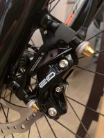 weerstand informatie Vol Brake 203mm adapter sizing for Fox36+SRAM? | Rotorburn